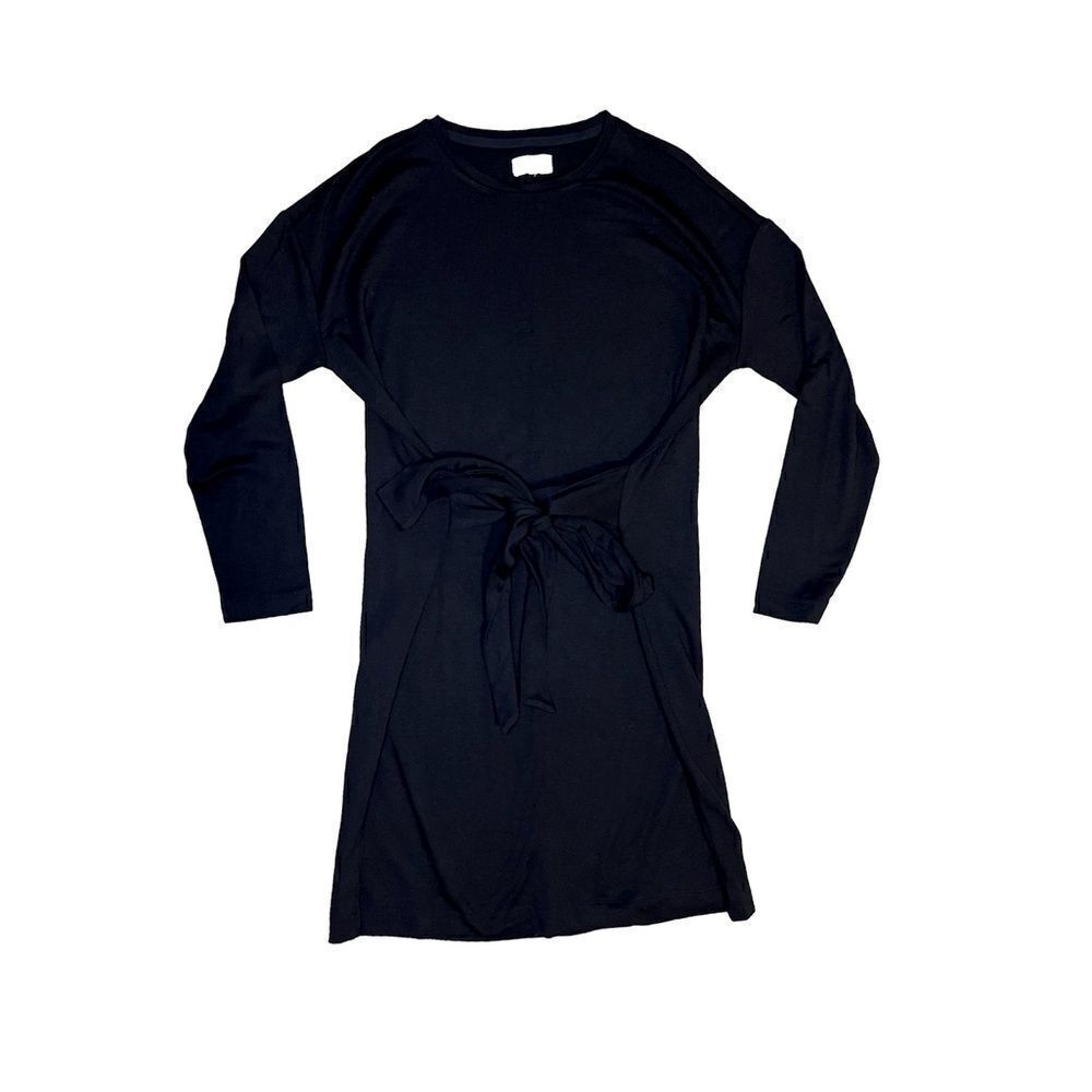 Lou & Grey Black Sweater Dress